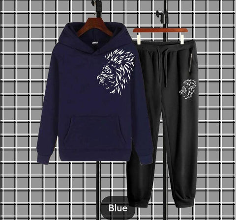 B lion Printed Tracksuit