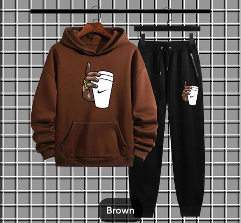 Cup  Printed Tracksuit For Mens & Boys